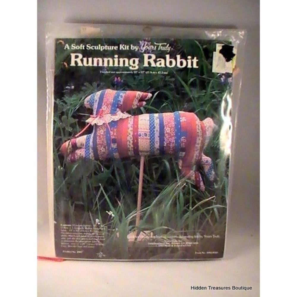 Running‎ Rabbit Sculpture Kit by Yours Truly #2907 Size 11x17